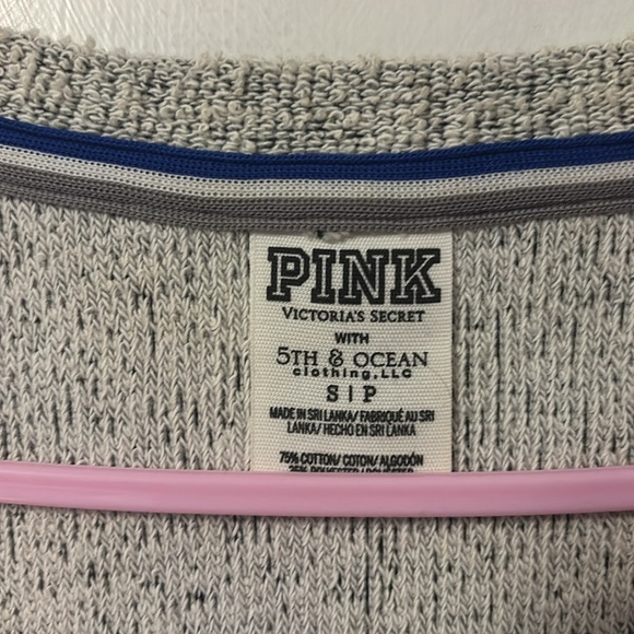 Victoria’s Secret Pink x 5th Ocean Blue Jays Crewneck Sweatshirt - Picture 5 of 7